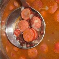 Hot Sausage and Black Bean Soup_image