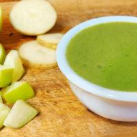 Baby's Spinach, Apple and Potato Puree_image