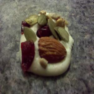 White Chocolate Palettes With Dried Fruit and Nuts image