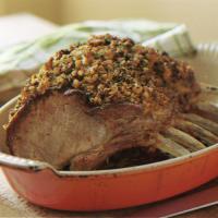 Rack of Pork with an Herb-Mustard Crust_image