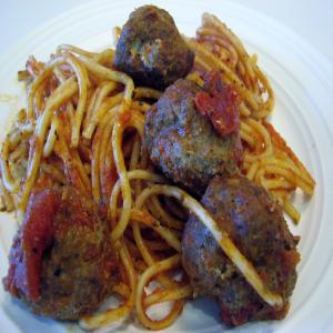 Spagetti and Meatballs With Ninja Cooking System image