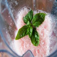 Watermelon Juice With Basil and Lime image