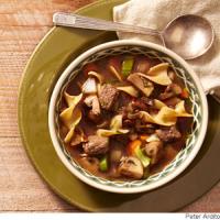 Mushroom-Beef Noodle Soup Recipe - (4.4/5) image