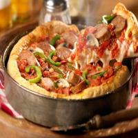 Italian Sausage Deep Dish Pizza image