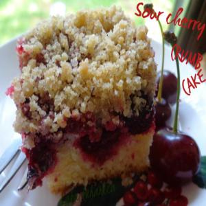 Sour Cherry Crumb Cake image