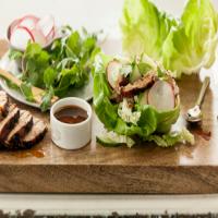 Grilled Teriyaki Pork Lettuce Wraps_image