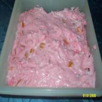 Whipped Jello with fruit_image