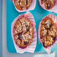 Blueberry and Cinnamon Breakfast Oaty Muffins_image