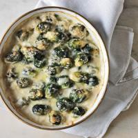 Smoky Brussels Sprout Gratin image