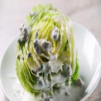 Iceberg Wedges with Creamy Blue-Cheese Dressing_image