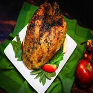 Brined & Roasted Turkey Breast_image