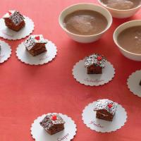 Chocolate Gingerbread House Petits Fours image