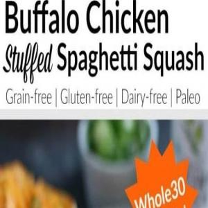Buffalo Chicken Stuffed Spaghetti Squash_image