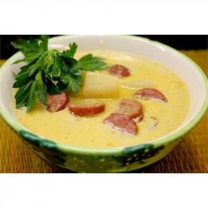 Sausage 'n Stout Cheese Soup_image