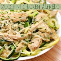 Zucchini Chicken Alfredo Recipe - (4.5/5) image