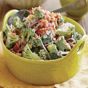 Lightened-Up Creamy Broccoli Salad_image