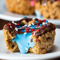 Stars and Stripes S'mores Cups Recipe by Tasty image