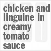 Chicken And Linguine In Creamy Tomato Sauce_image