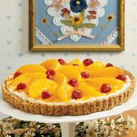 Peaches 'n' Cream Tart image