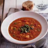 Pinto Bean, Tomato and Butternut Squash Soup image