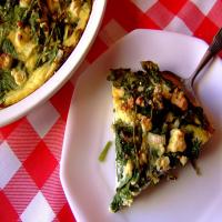 Very Rustic Spinach and Feta Tart_image