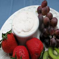 Fresh Fruit With Strawberry Cream Cheese Dressing image