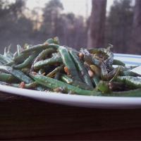Sweet and Spicy Green Beans image