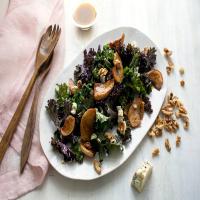 Baby Greens With Balsamic-Roasted Turnips and Walnuts image