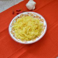 Garlic-Ginger Roasted Spaghetti Squash image