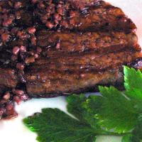 Fillet Steak Cooked in Red Wine_image