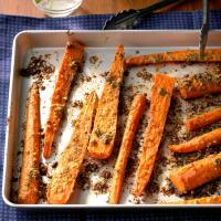 Roasted Carrots with Cilantro-Walnut Pesto_image