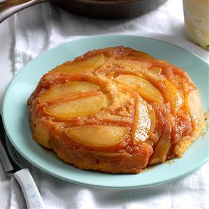 Upside-Down Apple Cake with Butterscotch Topping Recipe_image