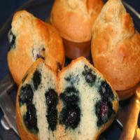 The No-Fat Blueberry Muffins Recipe image