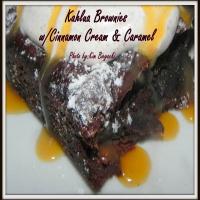 Kahua Brownies w/Cinnamon Cream & Caramel_image