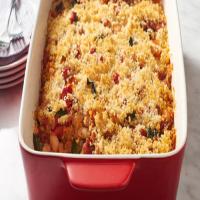White Bean, Sausage and Spinach Casserole image