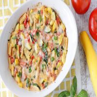 Baked Ziti and Summer Vegetables image