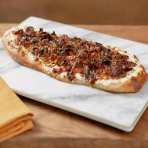 Tarte Flambee with Goat Cheese_image