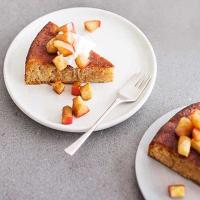 Apple & almond cake image