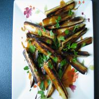 Cold Eggplant With Spicy Asian Peanut Dressing image