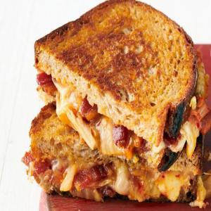 Kimchi-Bacon Grilled Cheese image