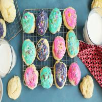 Italian Anise Cookies With Icing and Sprinkles_image