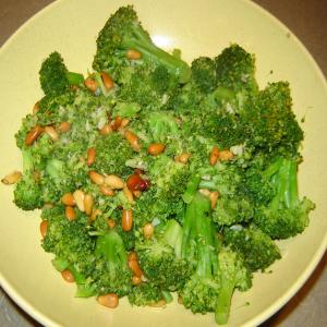 Sautéed Broccoli With Garlic and Pine Nuts image