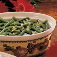 Microwave Herbed Green Beans image