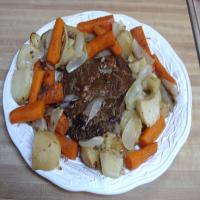 Oven Pot Roast With Carrots and Potatoes image