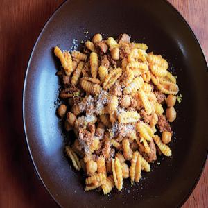 Pasta with Chorizo and Chickpeas Recipe | Epicurious.com_image