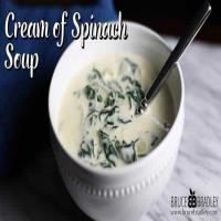 Quick and Easy Cream of Spinach Soup_image
