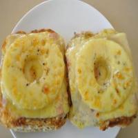 Pineapple Ham and Cheese Sandwich_image