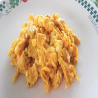 Curry Cheddar Scrambled Eggs image