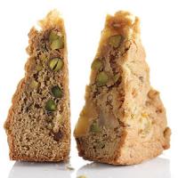 Pear, Pistachio, and Ginger Blondies image