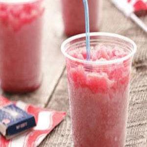 Red and Blue Berry Lemonade Slush Recipe_image